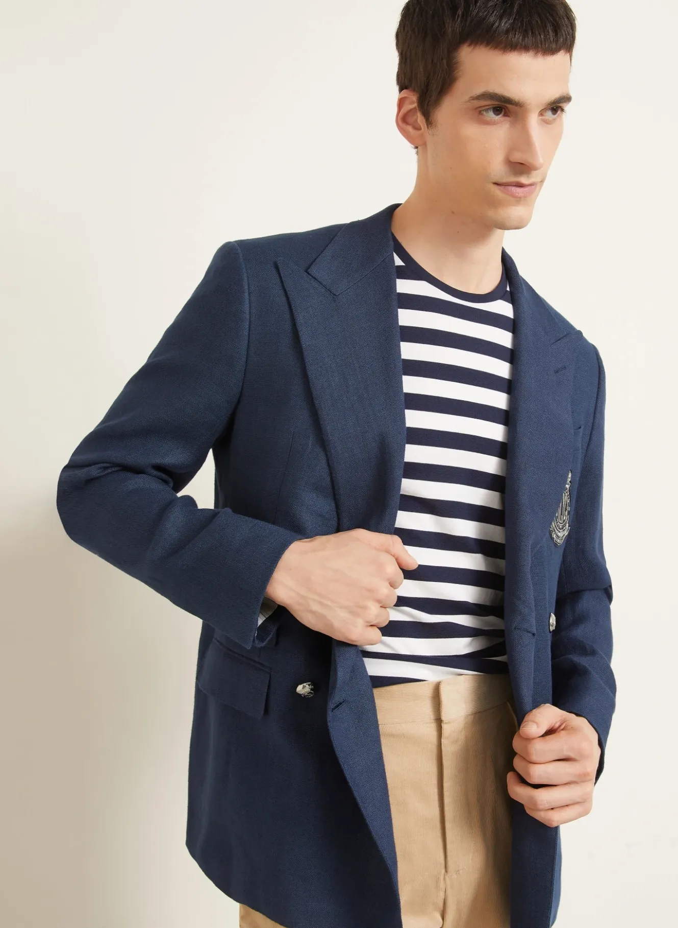 Leinensakko KENT Slim Fit