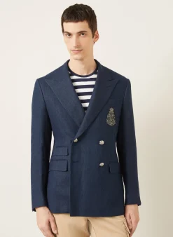 Leinensakko KENT Slim Fit