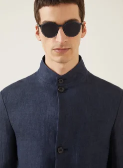 Leinensakko OASI LINO Extra Slim Fit