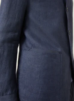 Leinensakko OASI LINO Extra Slim Fit
