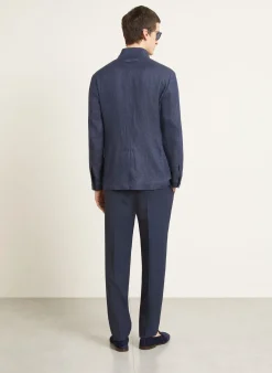 Leinensakko OASI LINO Extra Slim Fit