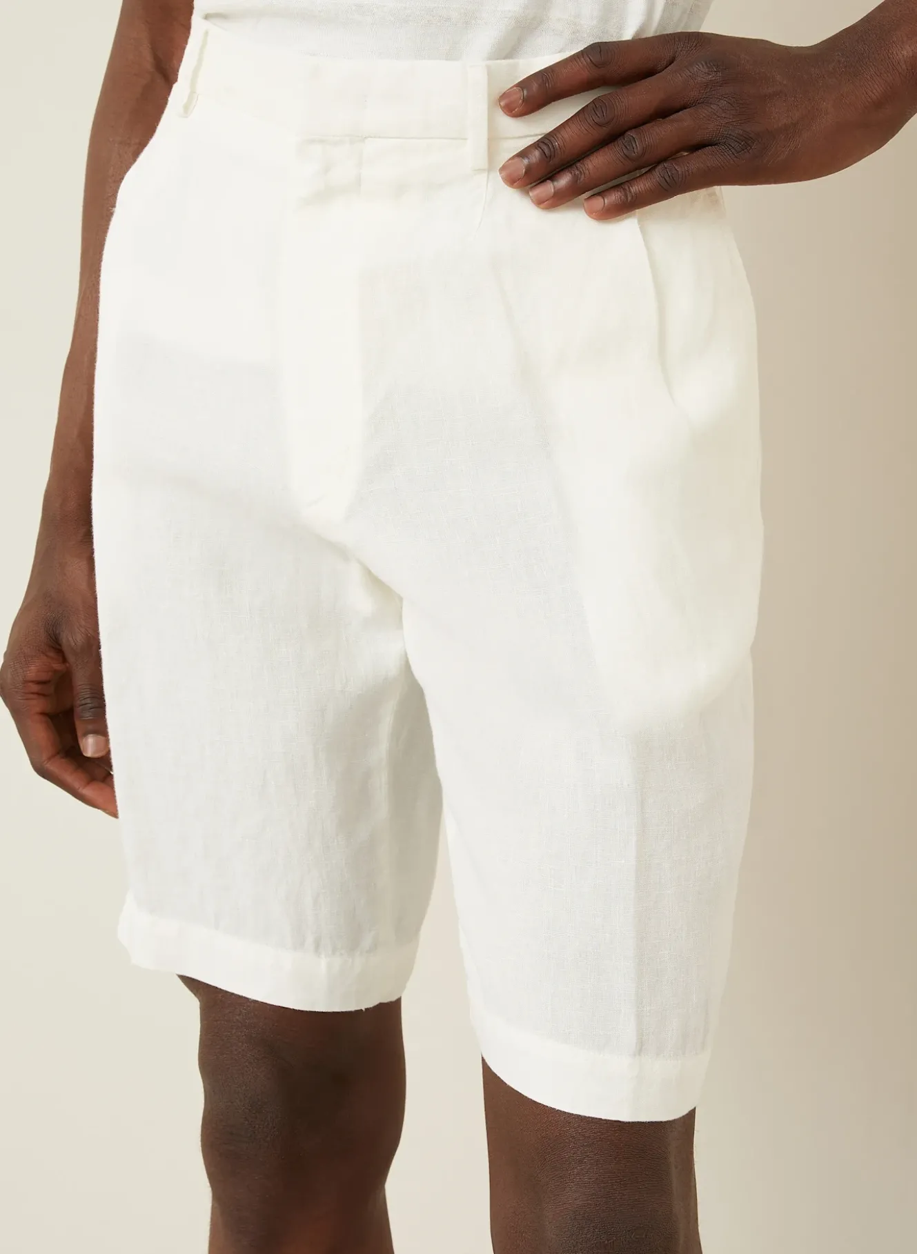 Leinenshorts