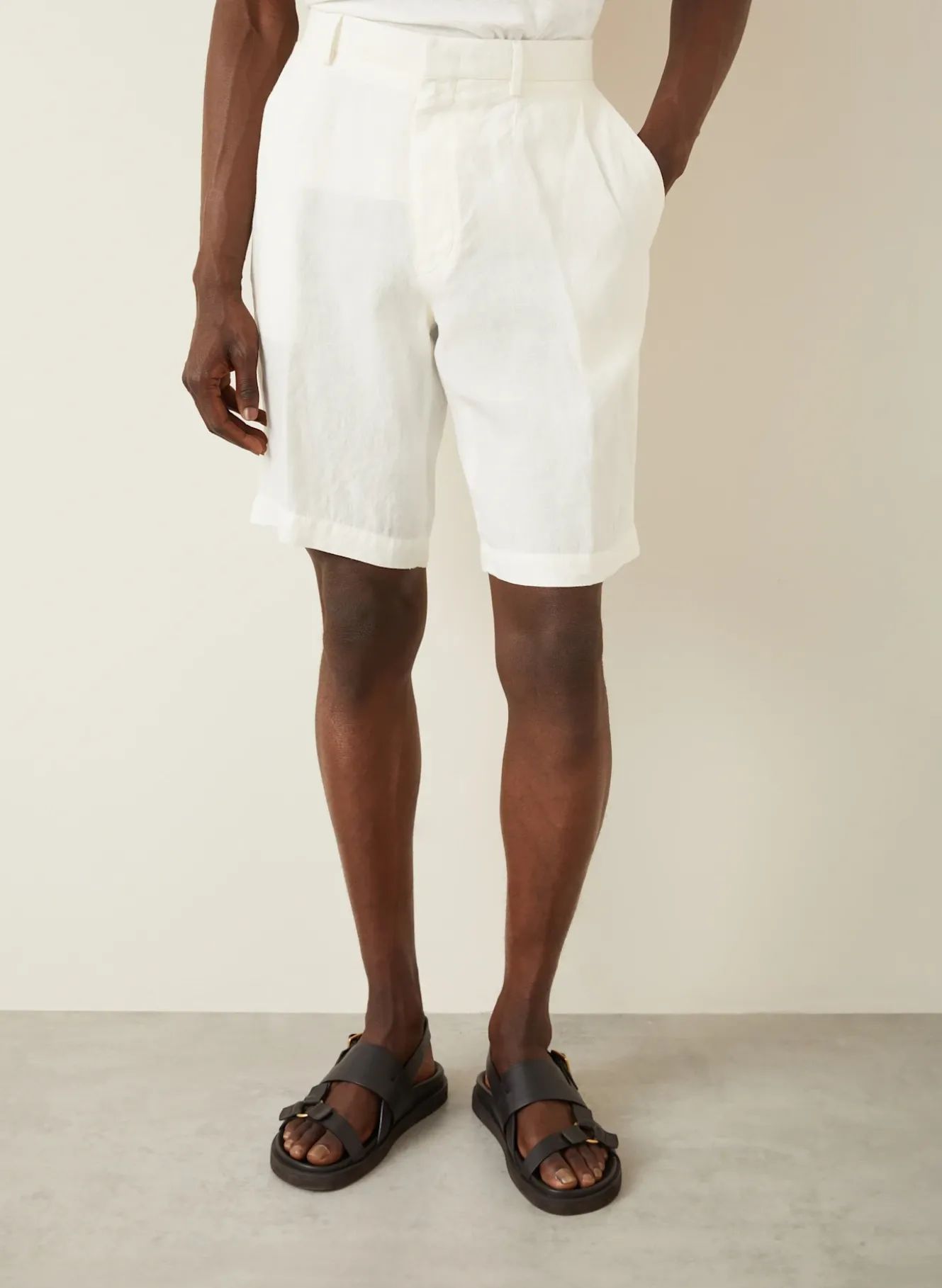 Leinenshorts