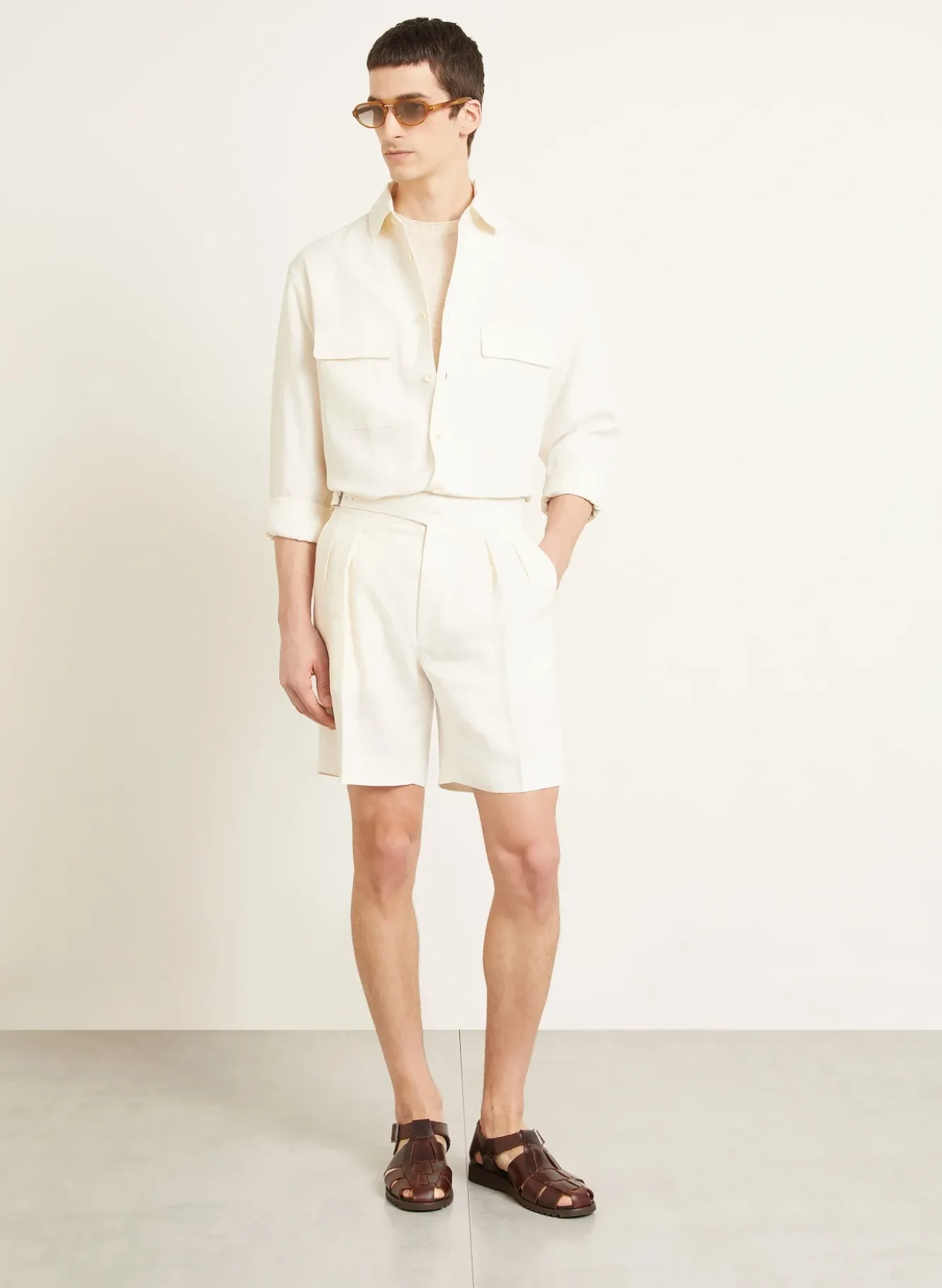 Leinenshorts