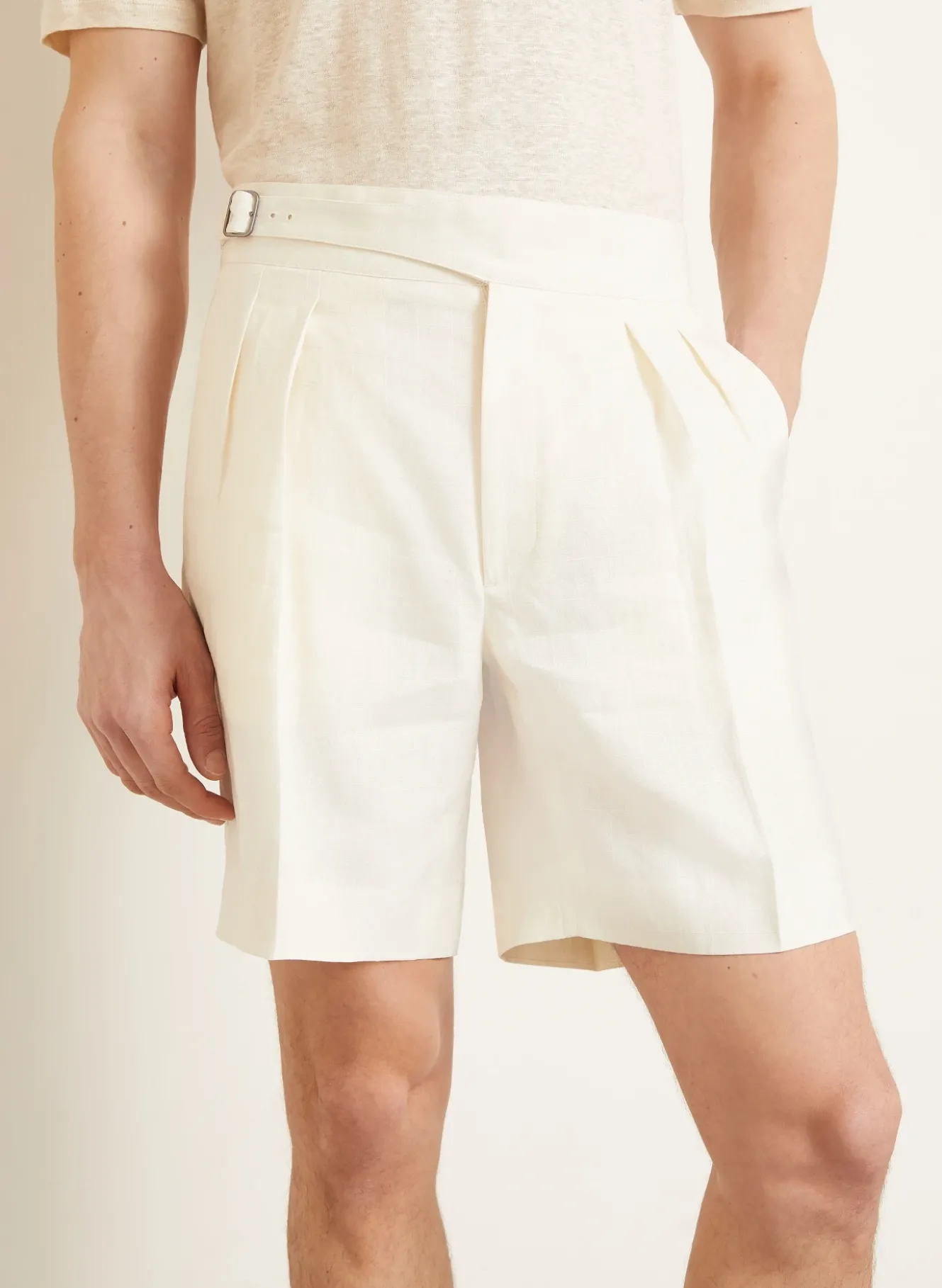 Leinenshorts