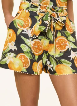 Leinenshorts