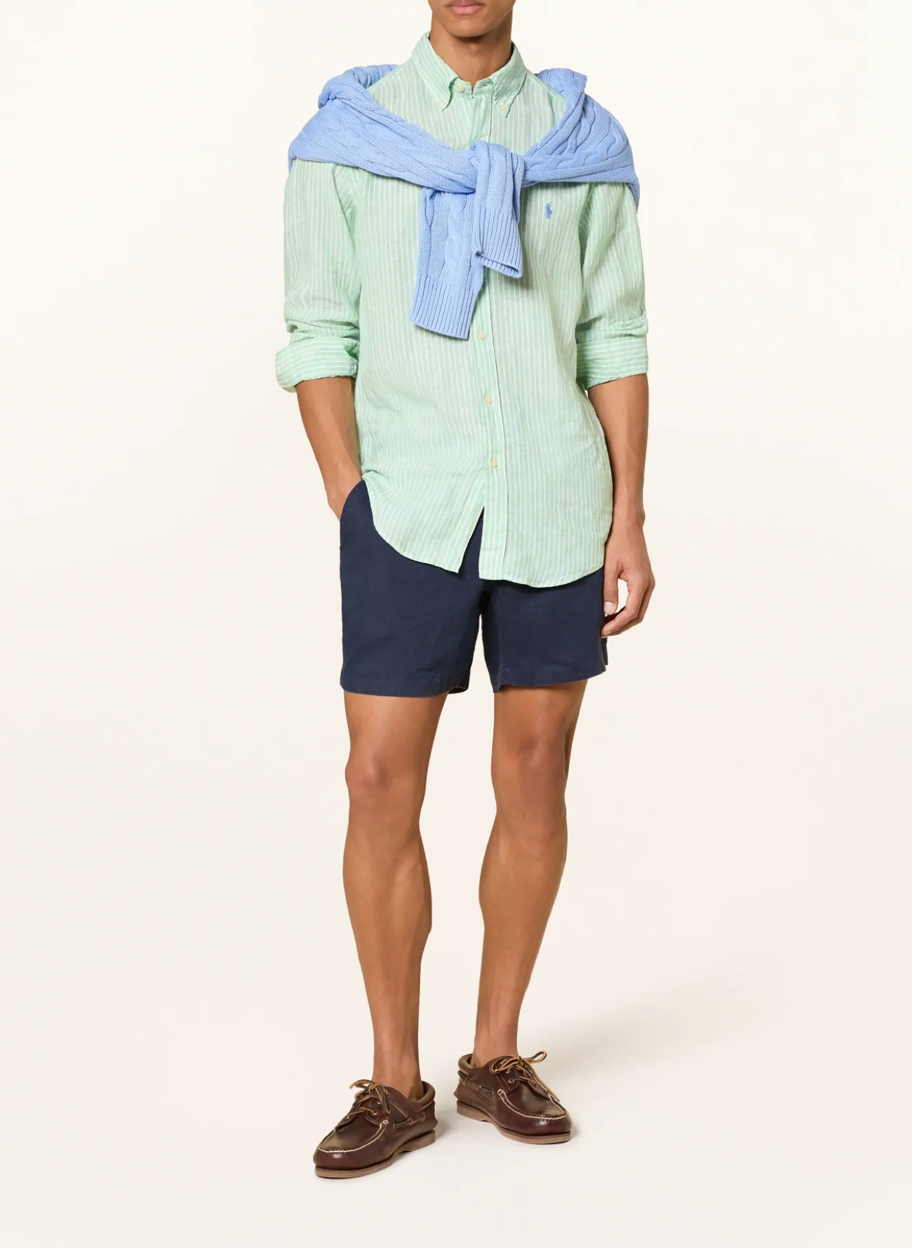 Leinenshorts