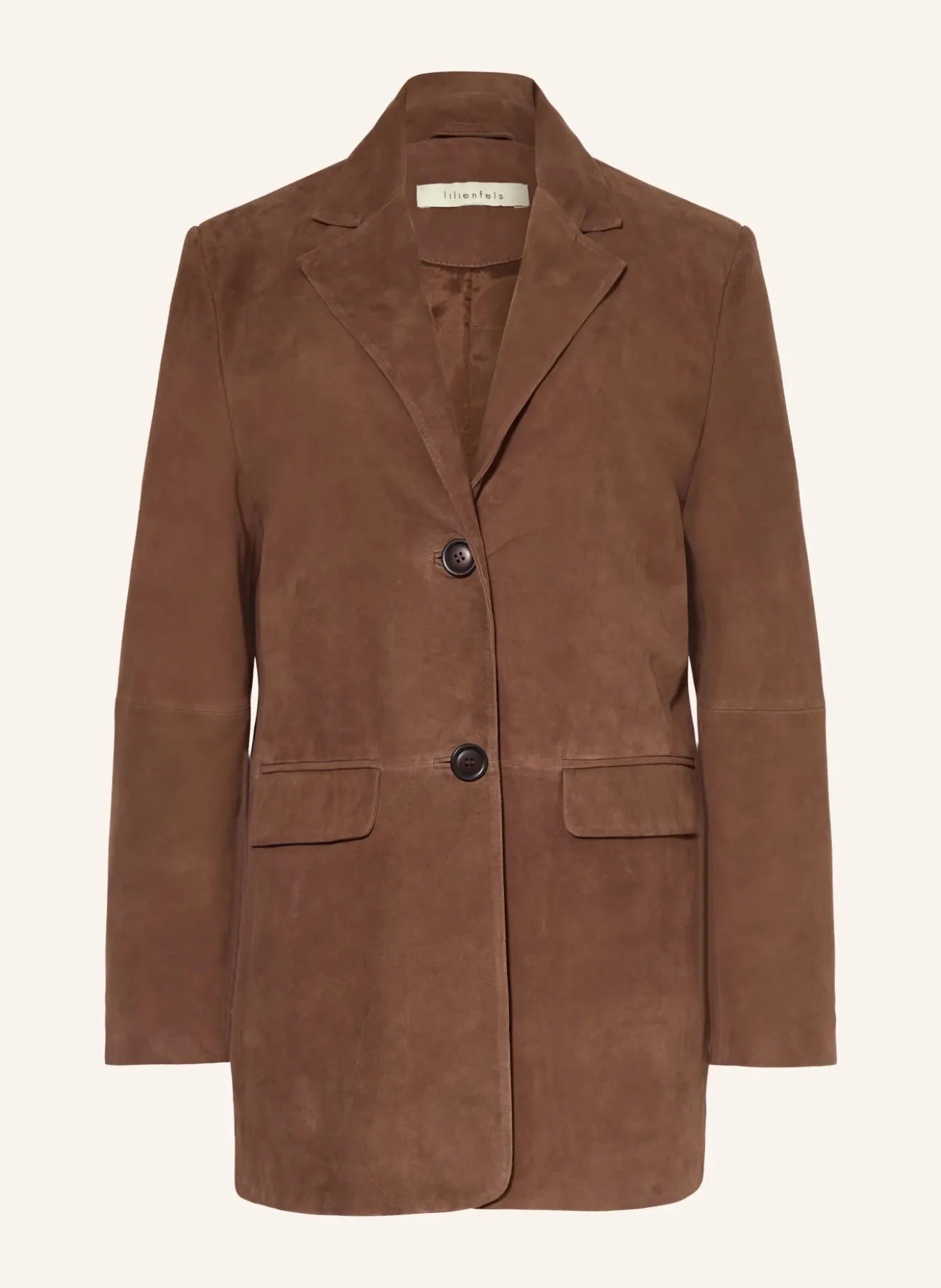 Longblazer aus Leder