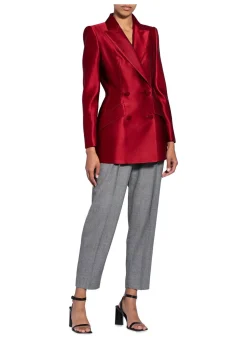 Longblazer aus Seide