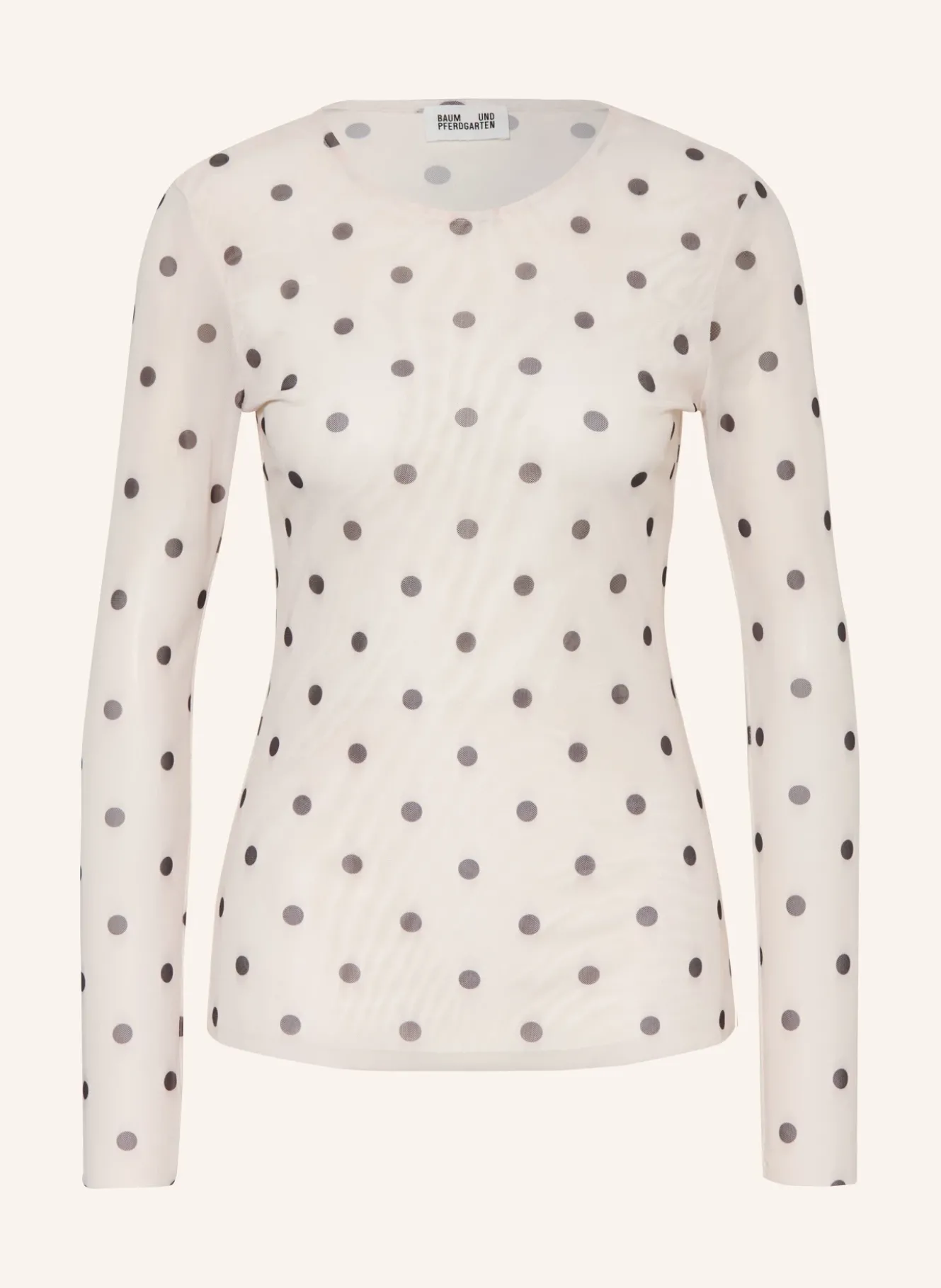 Longsleeve JODIE aus Mesh