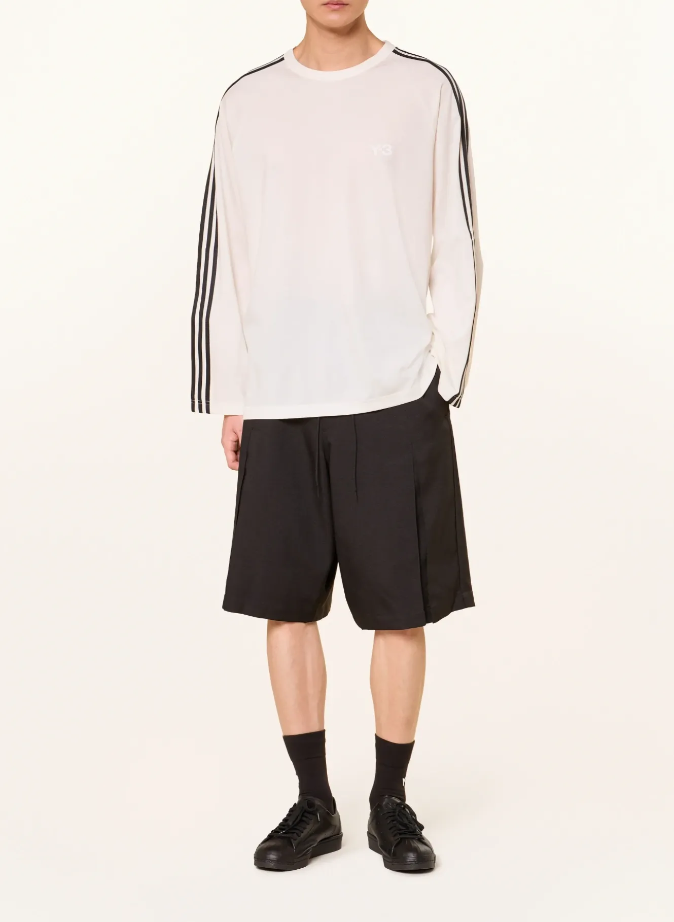 Longsleeve mit Galonstreifen