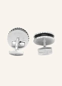 Manschettenknöpfe ROUND SKELETON GEAR STATIC