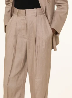 Marlenehose aus Leinen