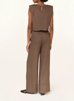 Marlenehose aus Leinen