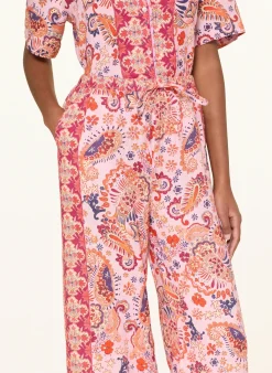 Marlenehose aus Leinen