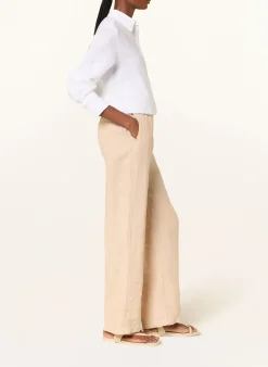 Marlenehose aus Leinen