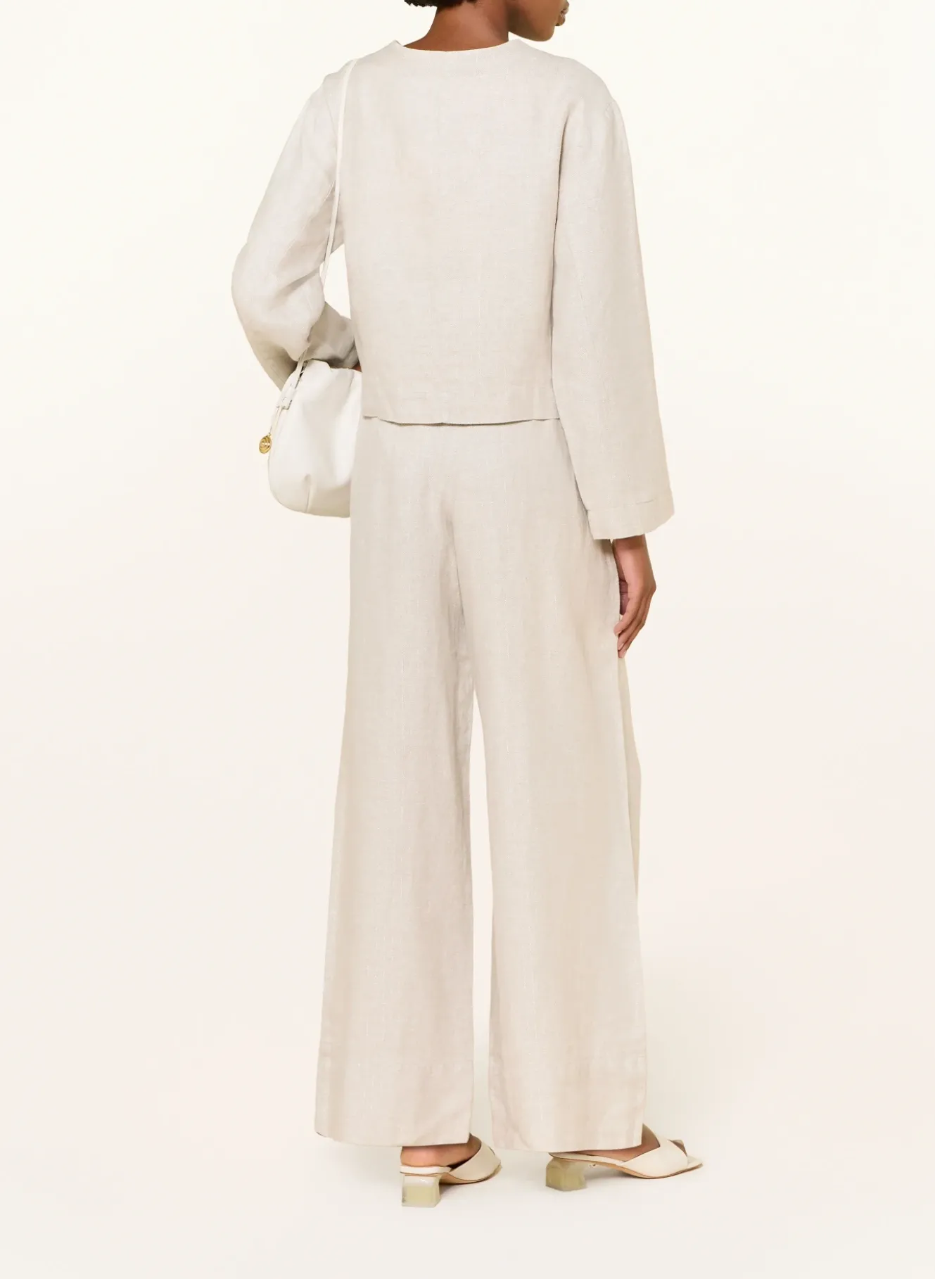 Marlenehose aus Leinen