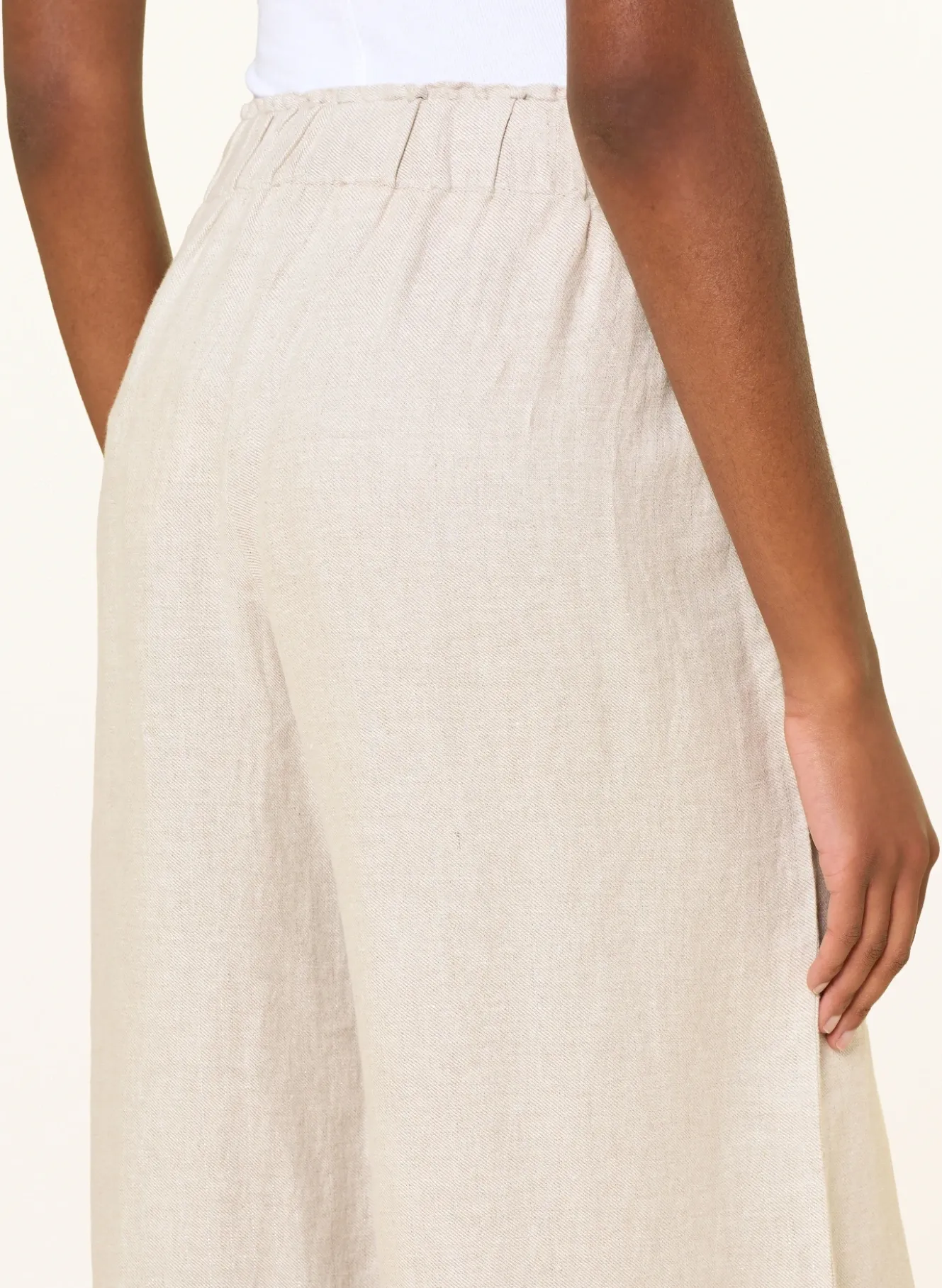 Marlenehose aus Leinen