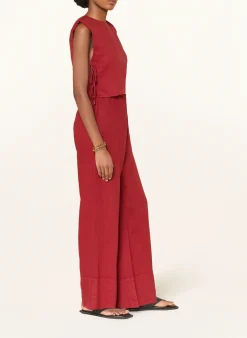 Marlenehose aus Leinen