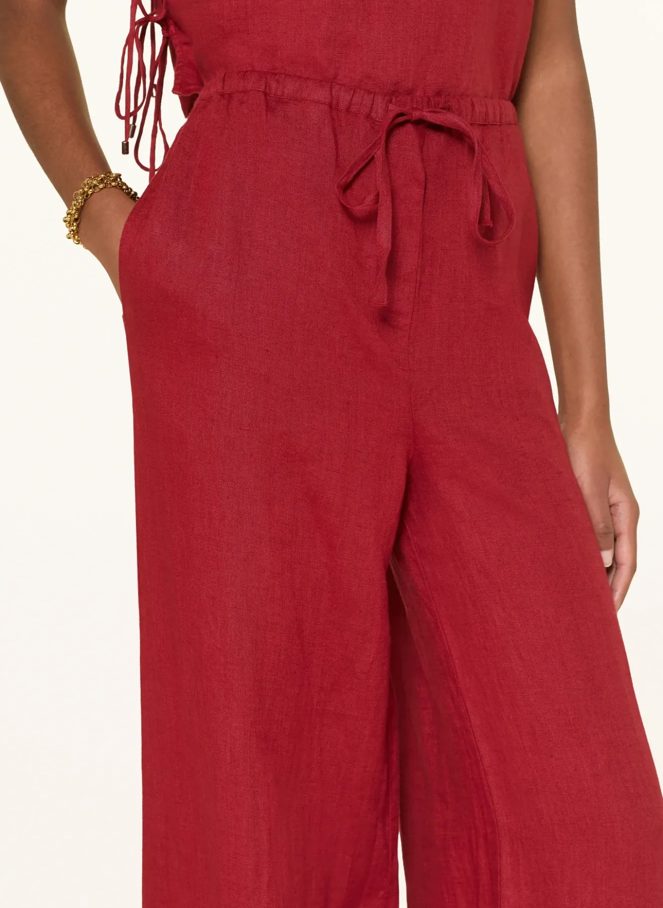 Marlenehose aus Leinen