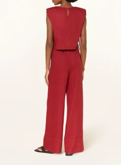 Marlenehose aus Leinen