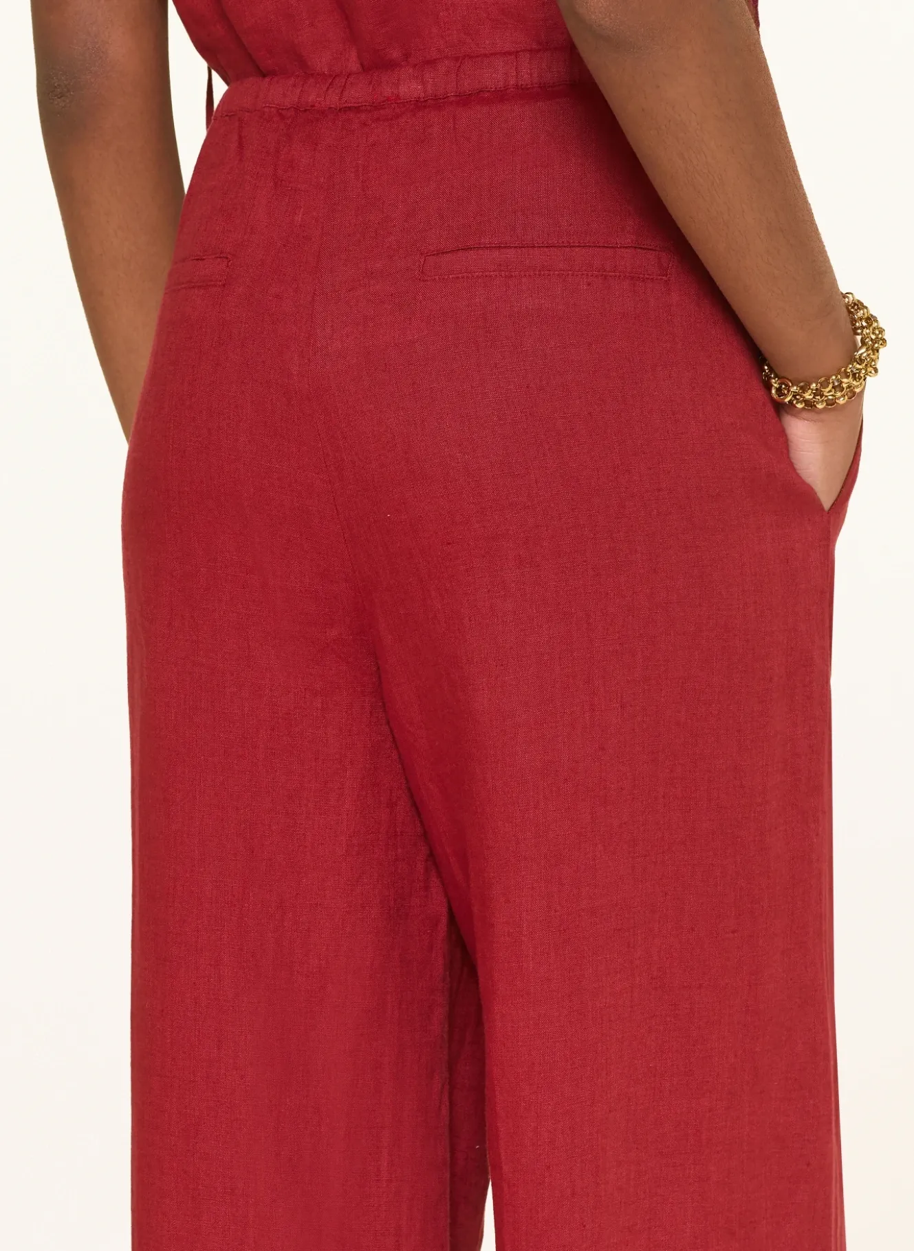 Marlenehose aus Leinen