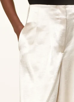 Marlenehose aus Satin