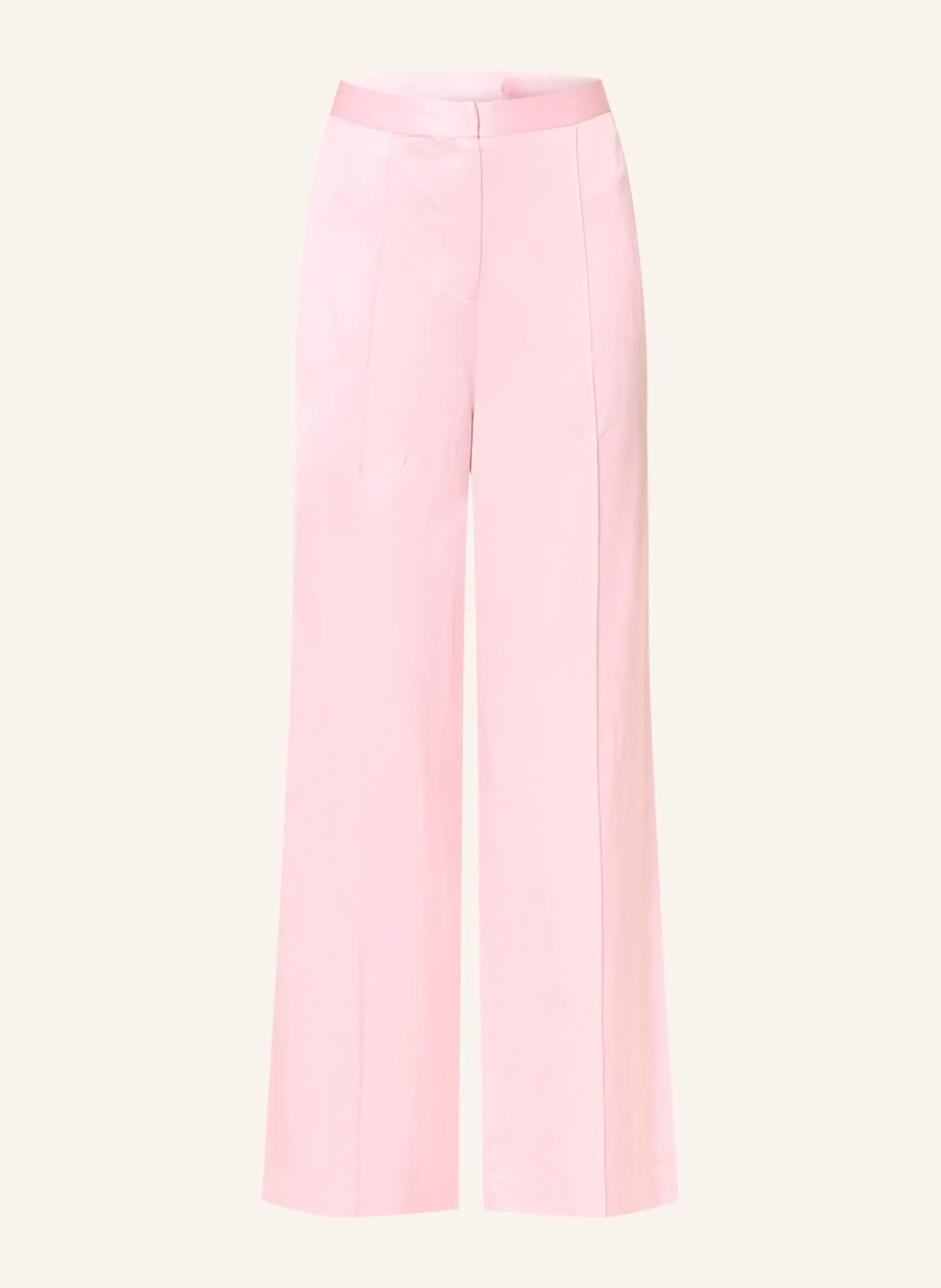 Marlenehose aus Satin