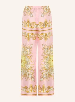 Marlenehose aus Seide