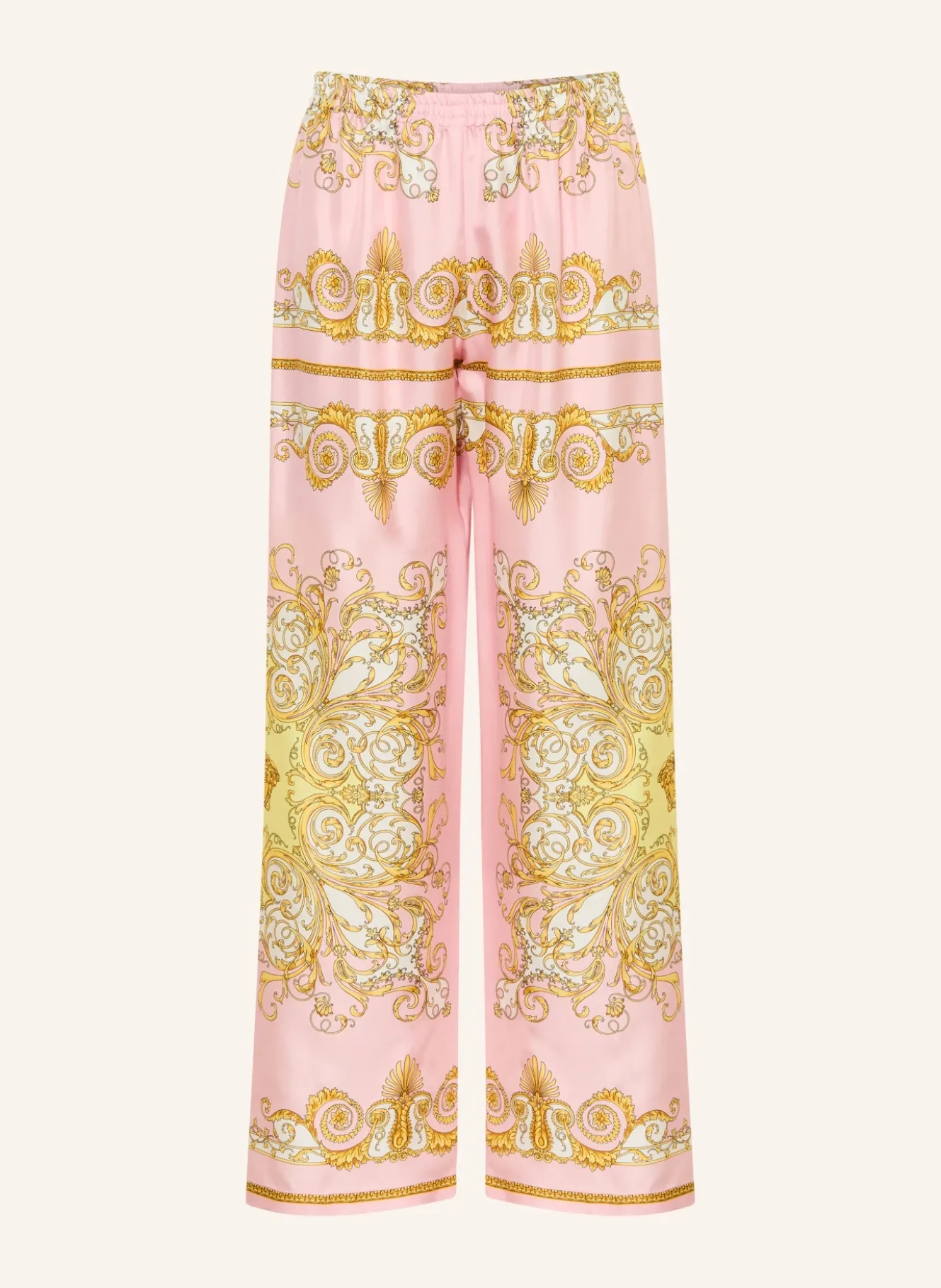 Marlenehose aus Seide