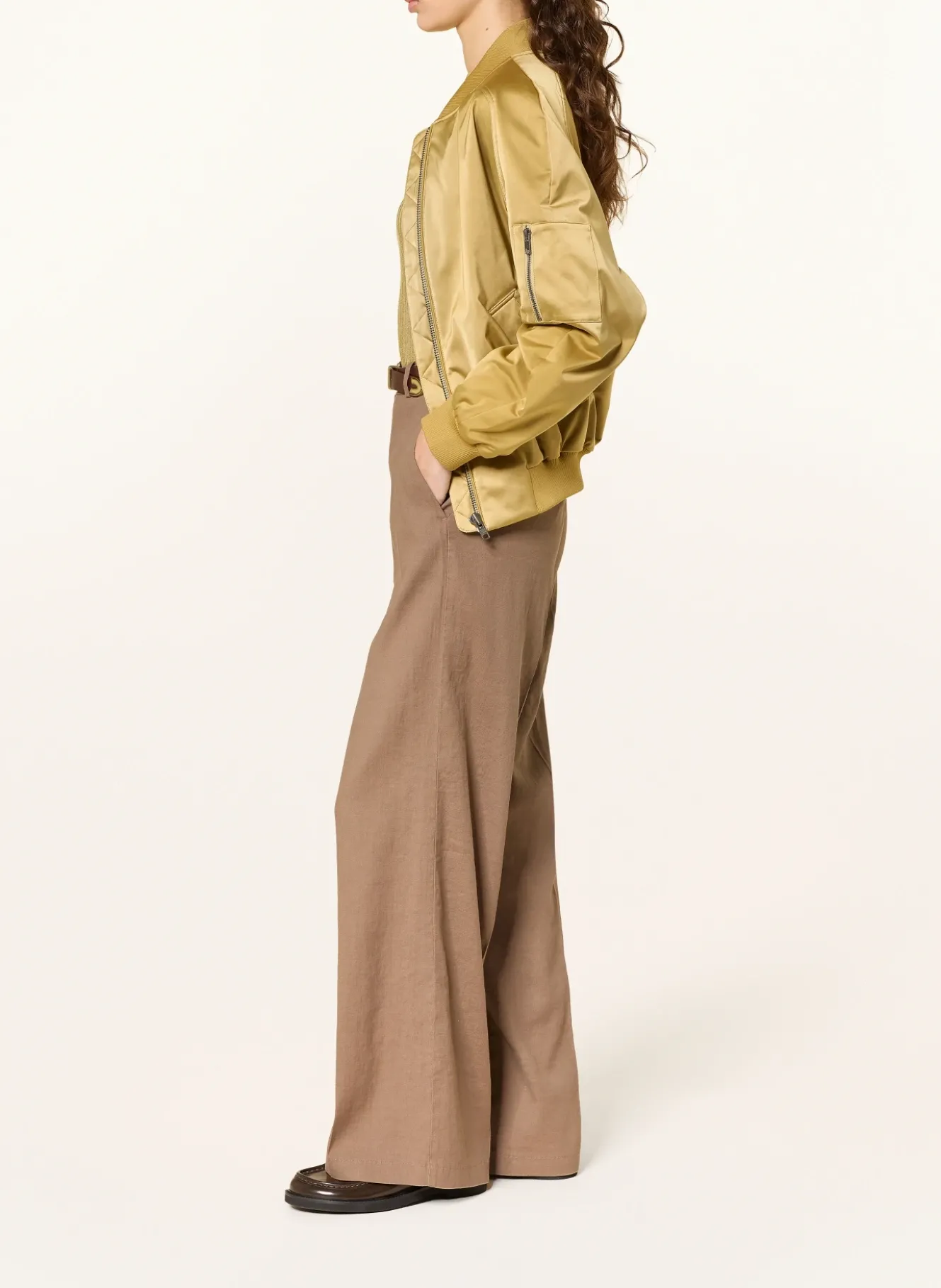 Marlenehose MIRA mit Leinen