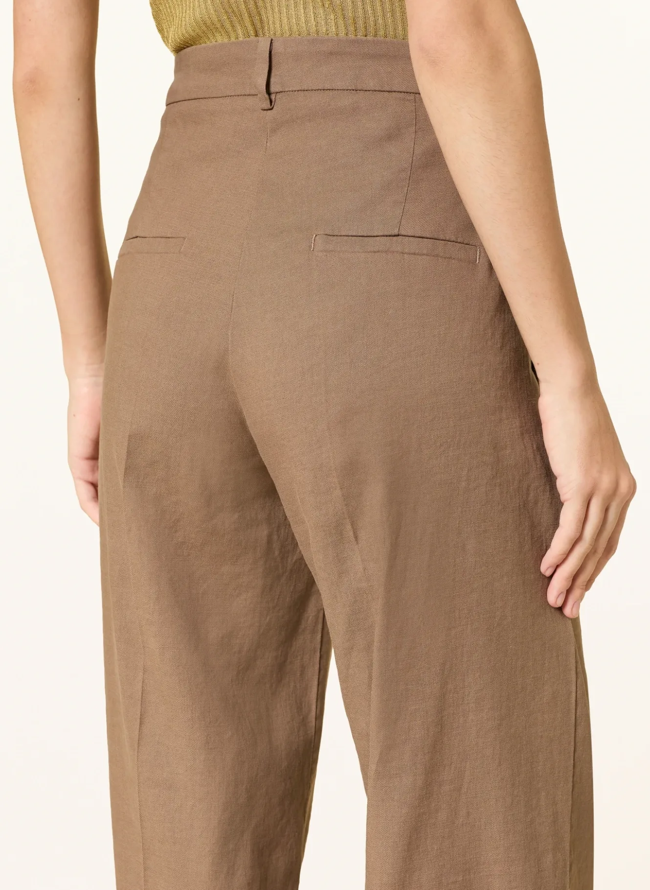 Marlenehose MIRA mit Leinen