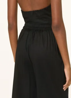 Marlenehose mit Leinen