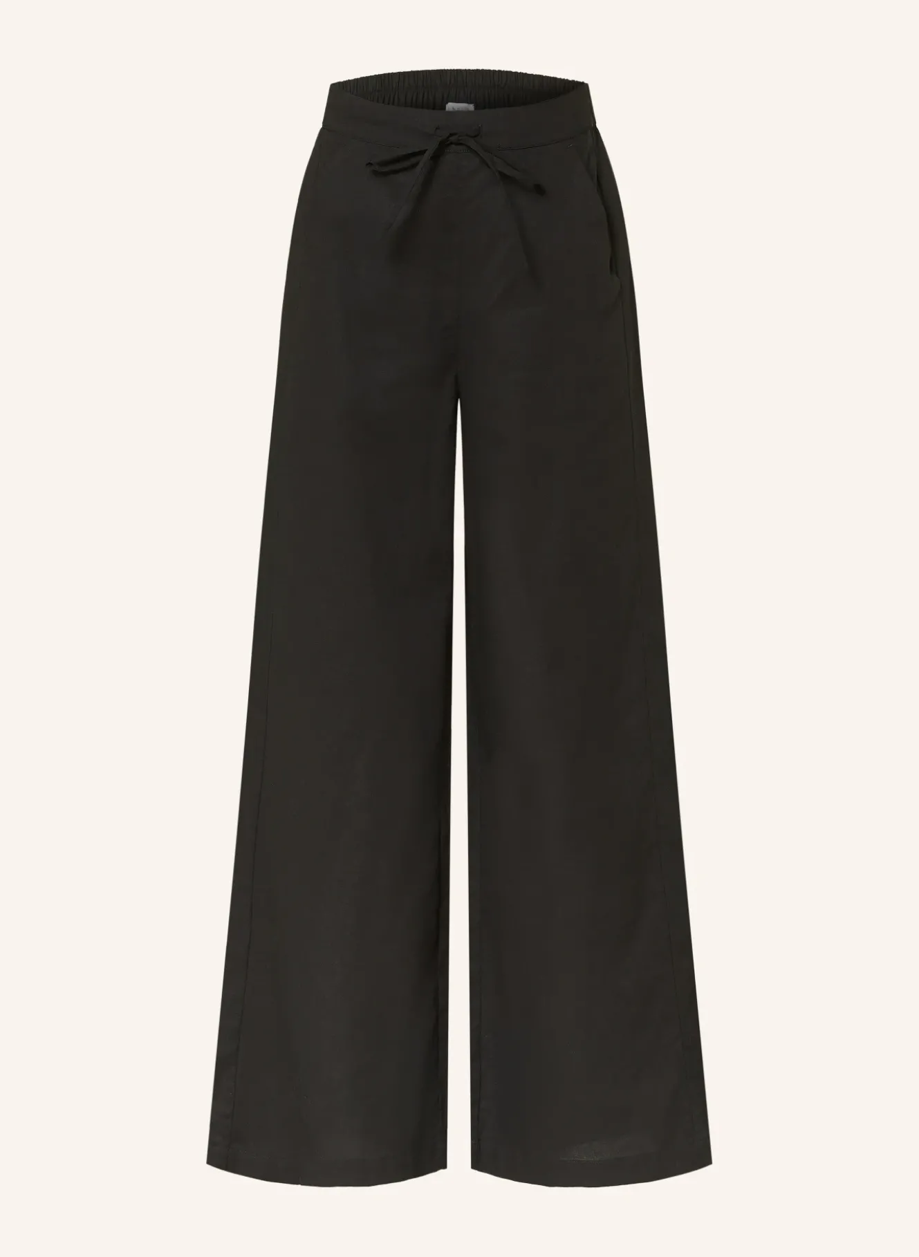 Marlenehose mit Leinen