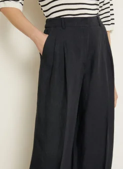 Marlenehose SANTORINI aus Leinen