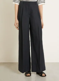 Marlenehose SANTORINI aus Leinen