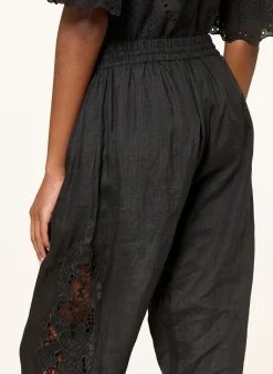 Marlenehose TRIKA mit Spitze