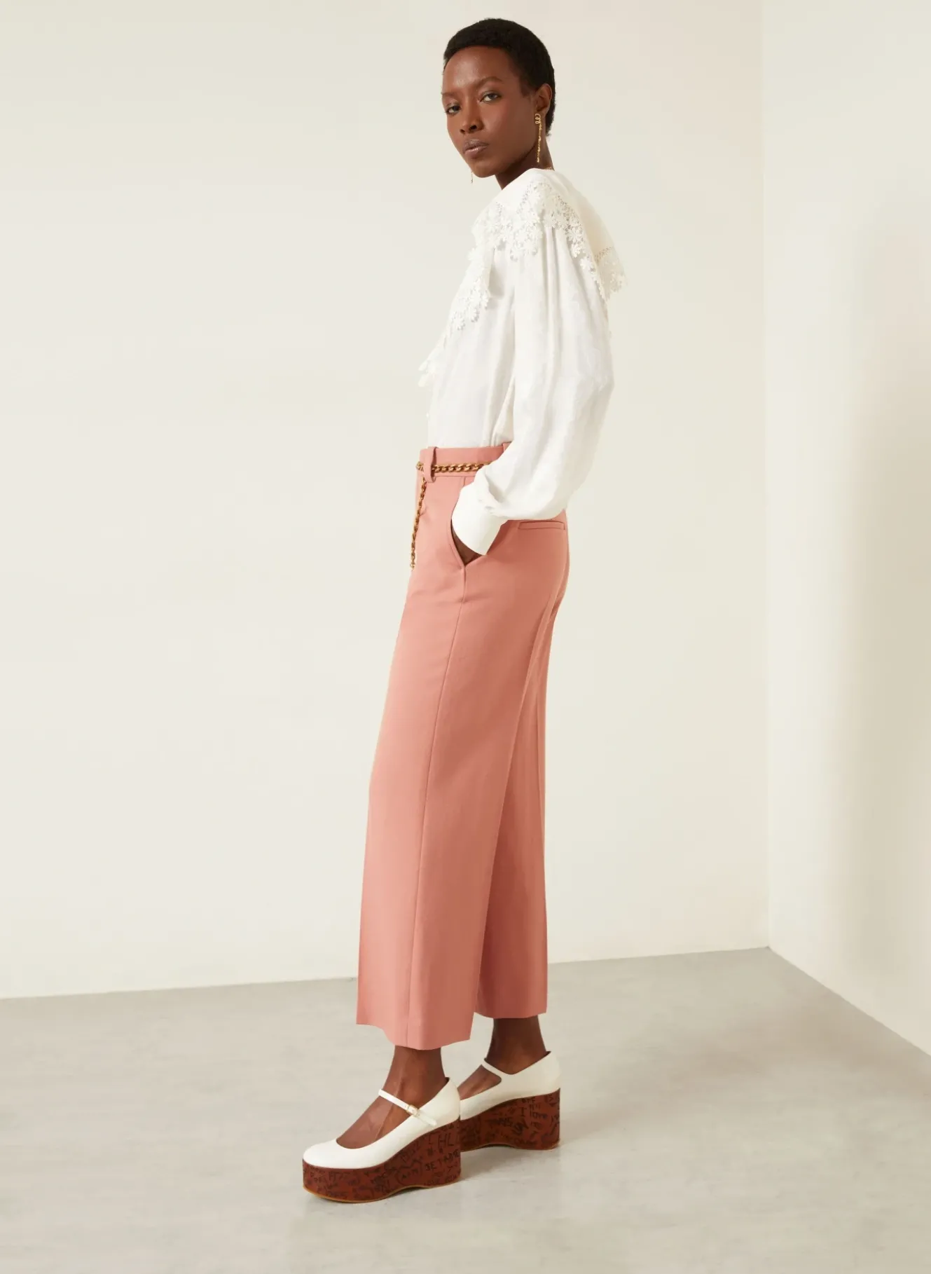 Marlenehosen GABARDINE
