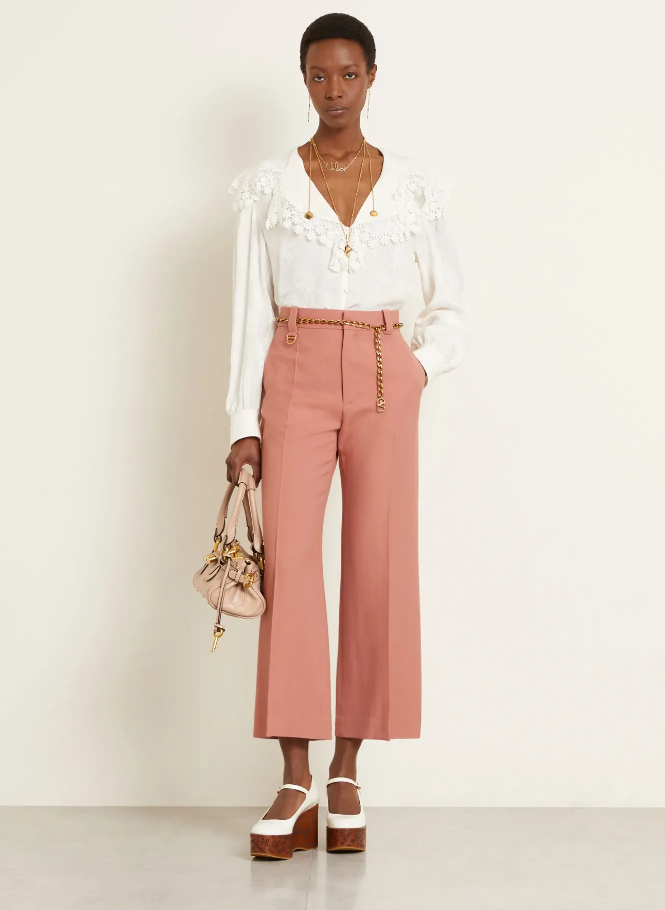 Marlenehosen GABARDINE