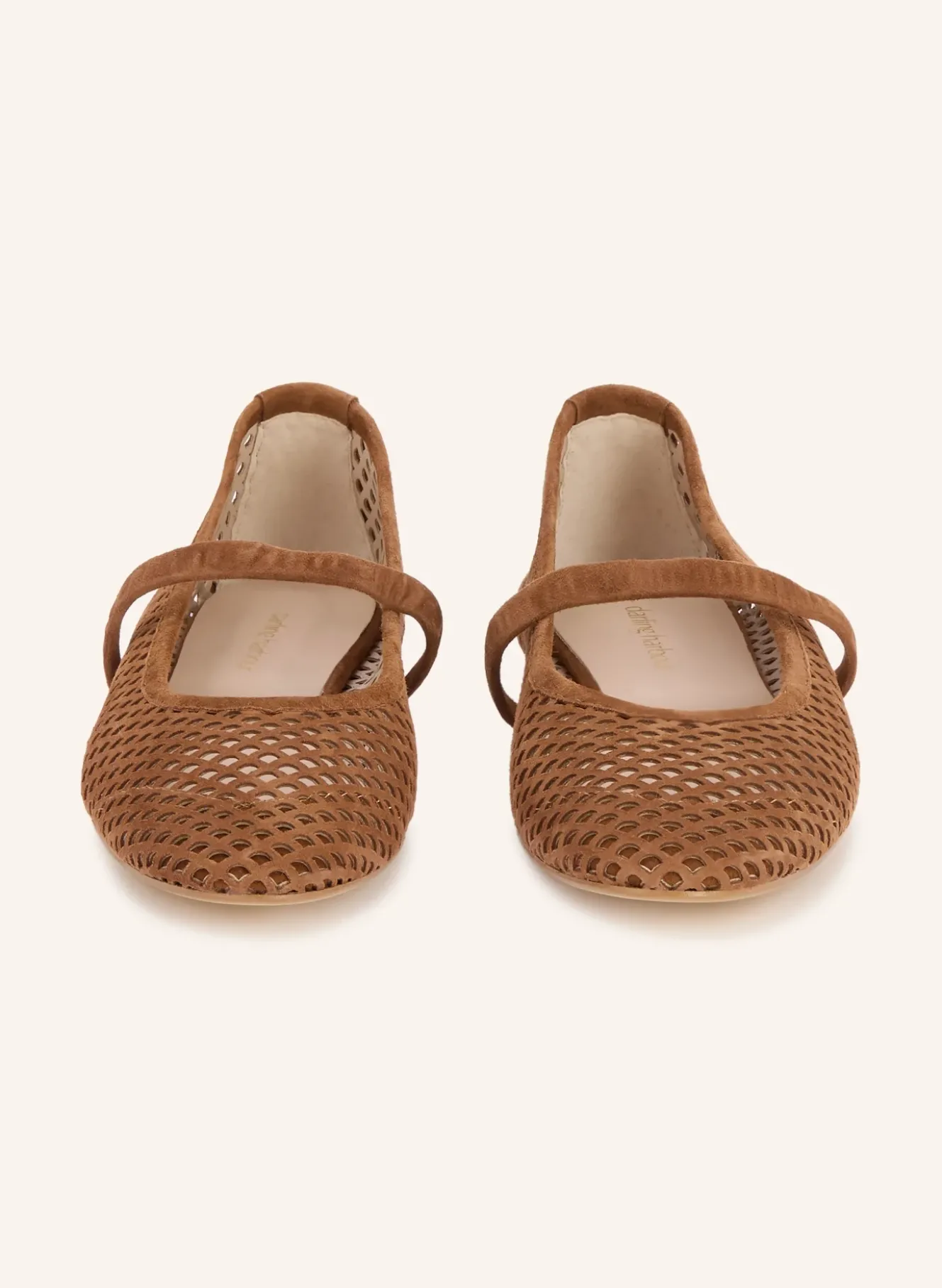 Mary-Jane-Ballerinas mit Cut-outs