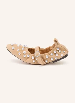 Mary-Jane-Ballerinas SUNRAYS mit Nieten