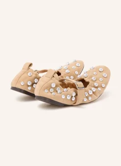 Mary-Jane-Ballerinas SUNRAYS mit Nieten