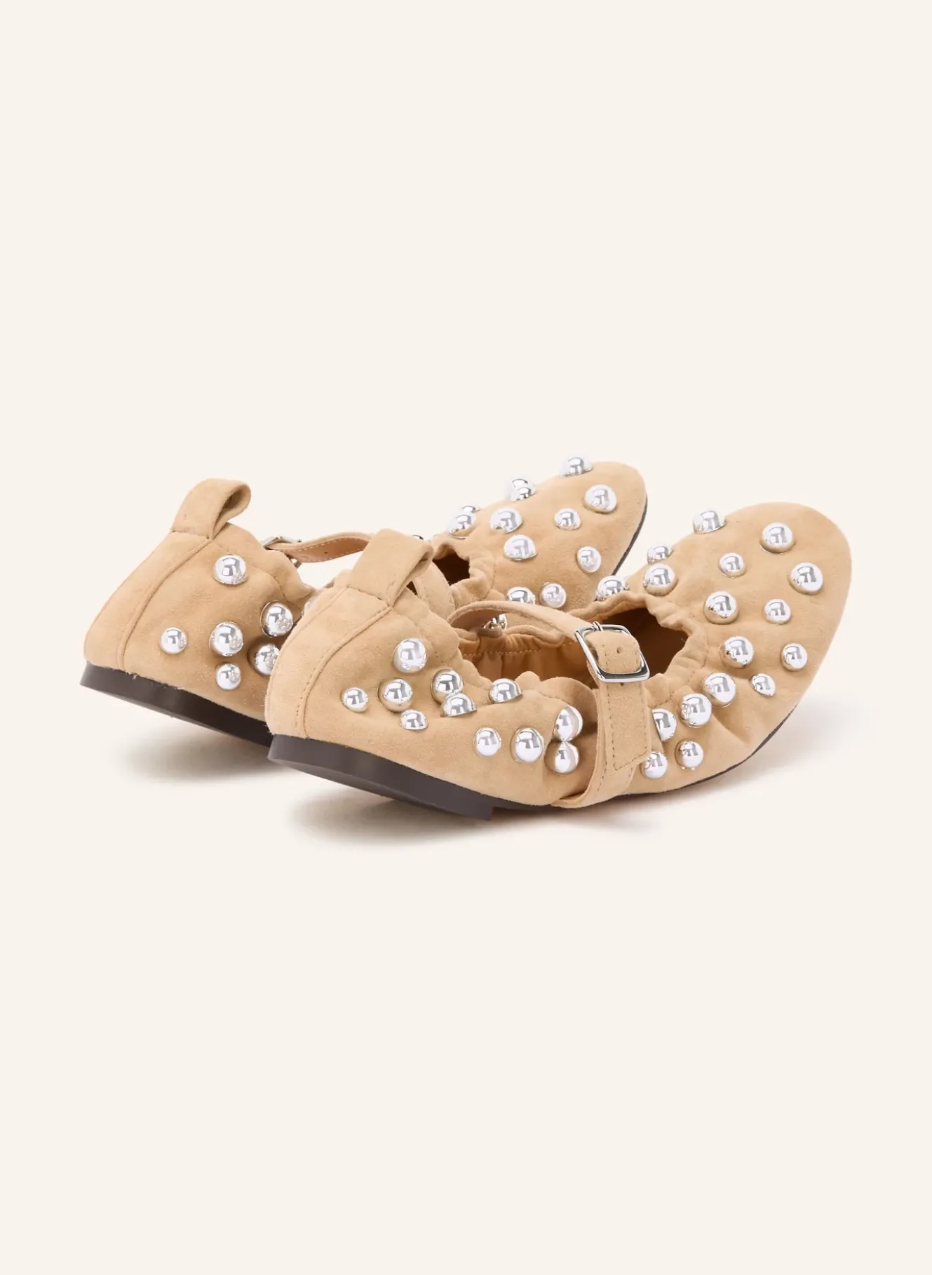 Mary-Jane-Ballerinas SUNRAYS mit Nieten