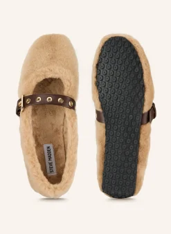 Mary-Jane-Ballerinas TOASTY aus Kunstfell