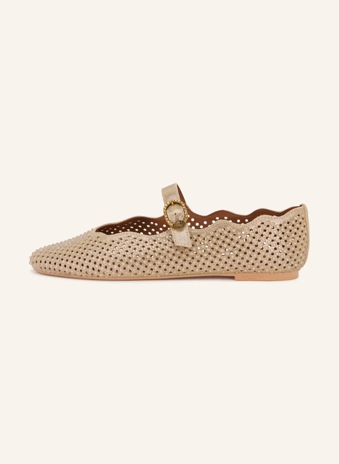 Mary-Jane-Ballerinas WAVY MAYFAIR mit Schmucksteinen