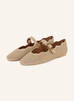 Mary-Jane-Ballerinas WAVY MAYFAIR mit Schmucksteinen