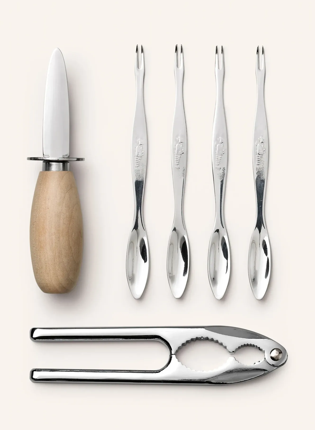 Meeresfrüchtebesteck-Set THE ESSENTIALS