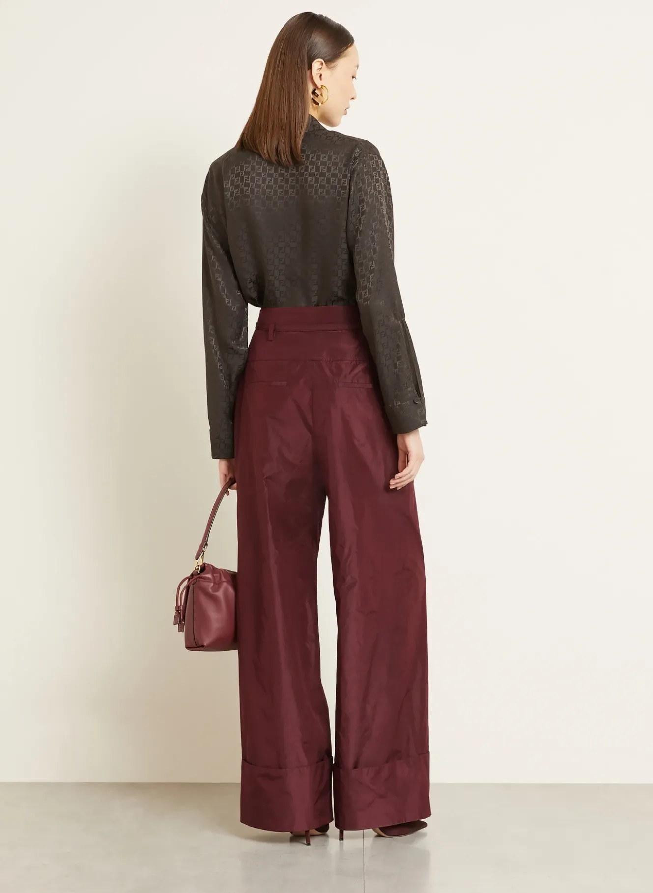 Merlenehose aus Seide