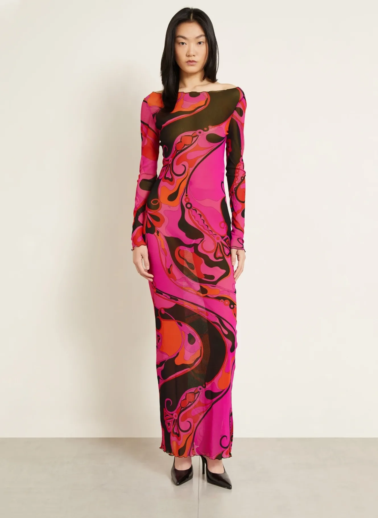 Mesh-Kleid