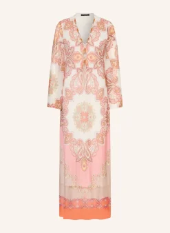 Mesh-Kleid mit Schmucksteinen